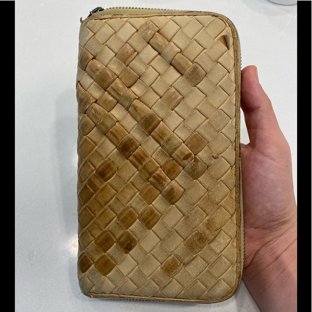 Bottega Veneta Zip Around Long Wallet